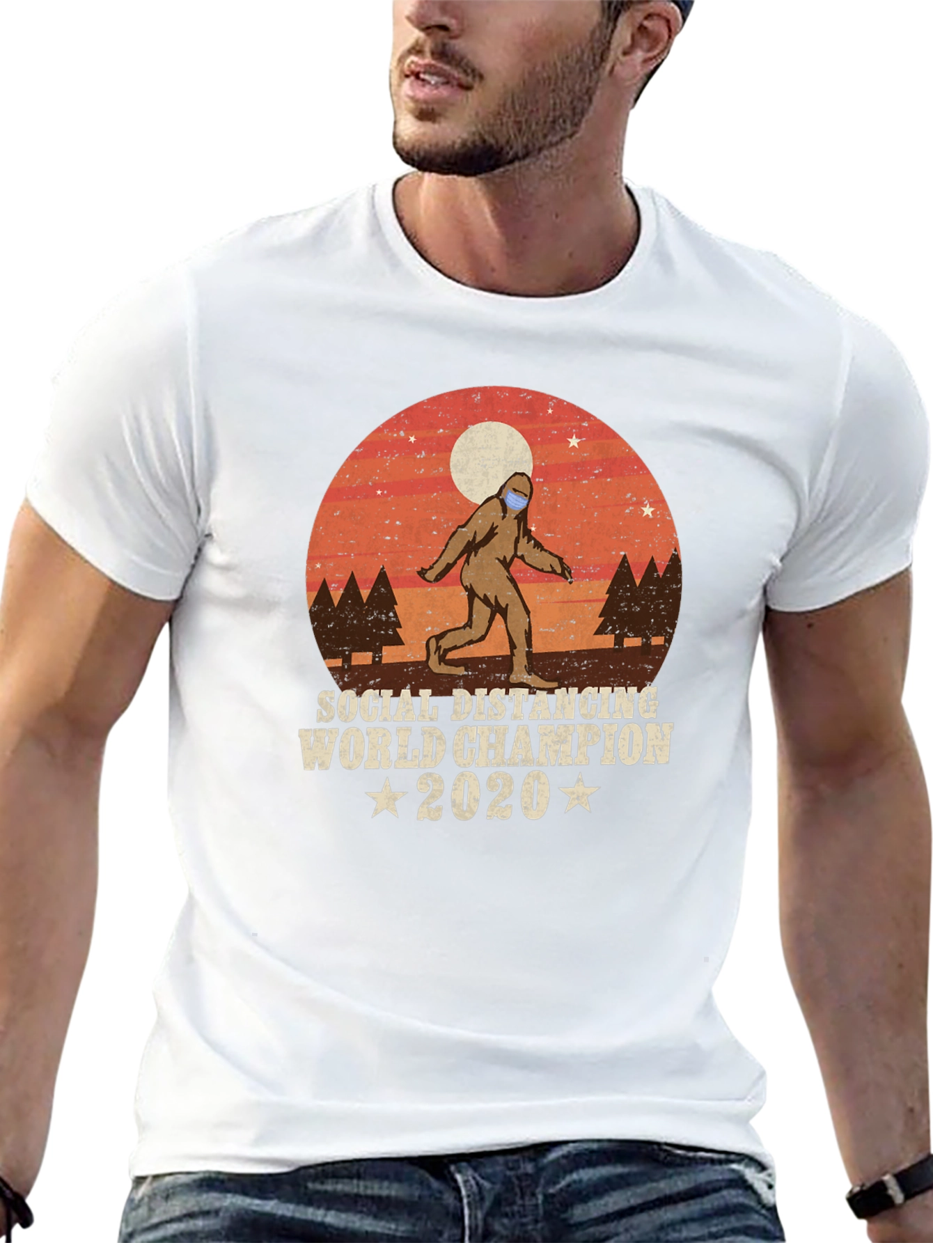 Social Distancing Champion 2020 T-Shirt