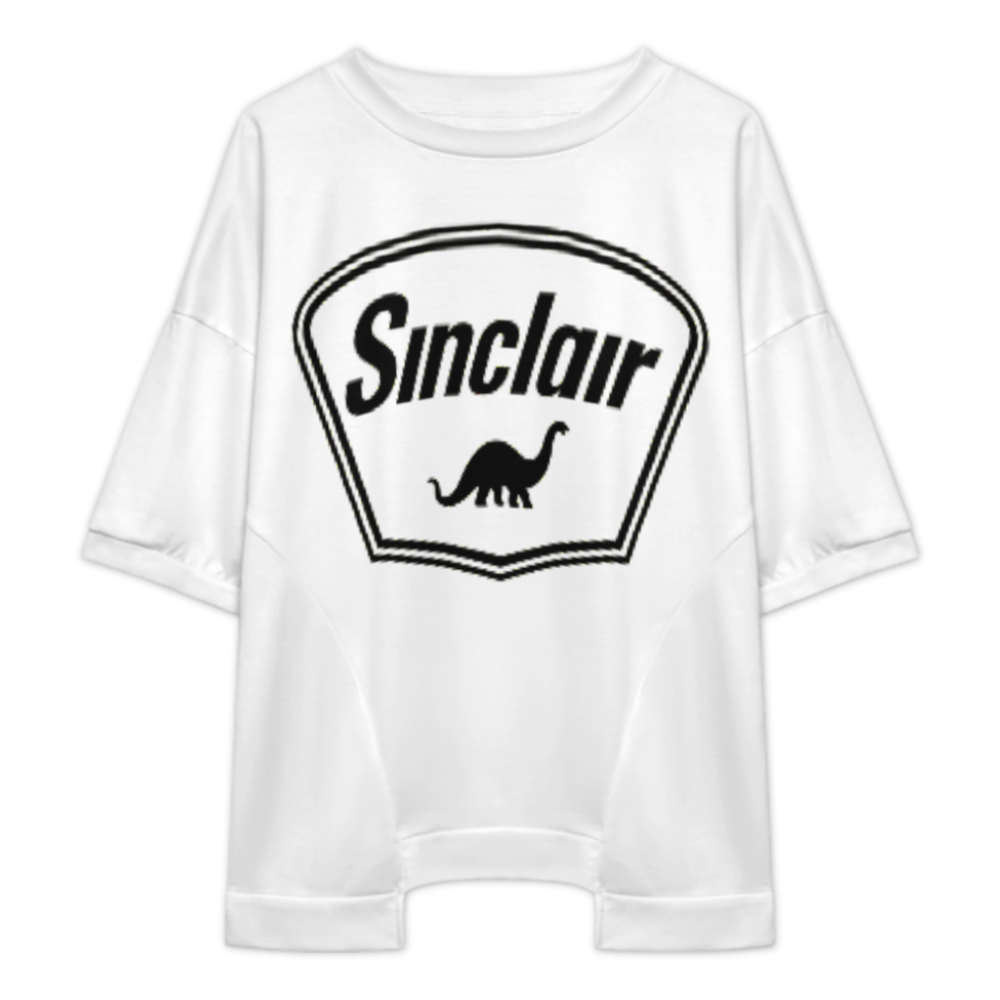 Vintage Sinclair Dinosaur Logo T-Shirt – Retro Gas Station Classic Tee(z1159)