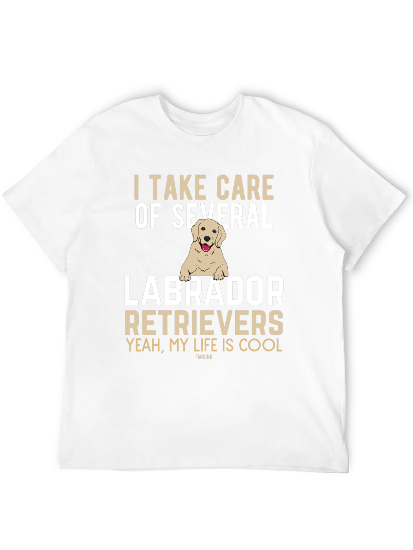 Labrador Retrievers Graphic T-Shirt Cool Life Tee