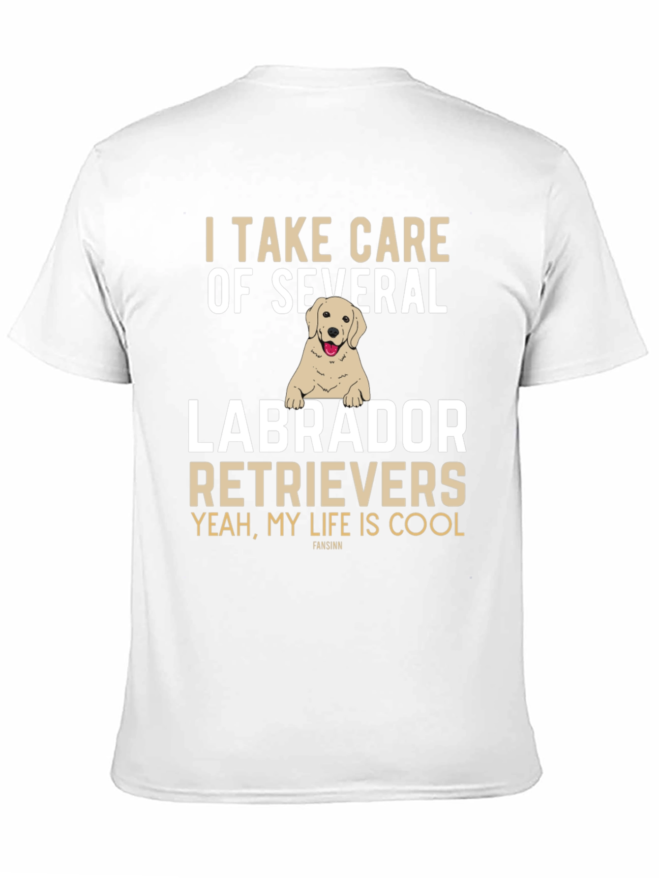 Labrador Retrievers Graphic T-Shirt Cool Life Tee