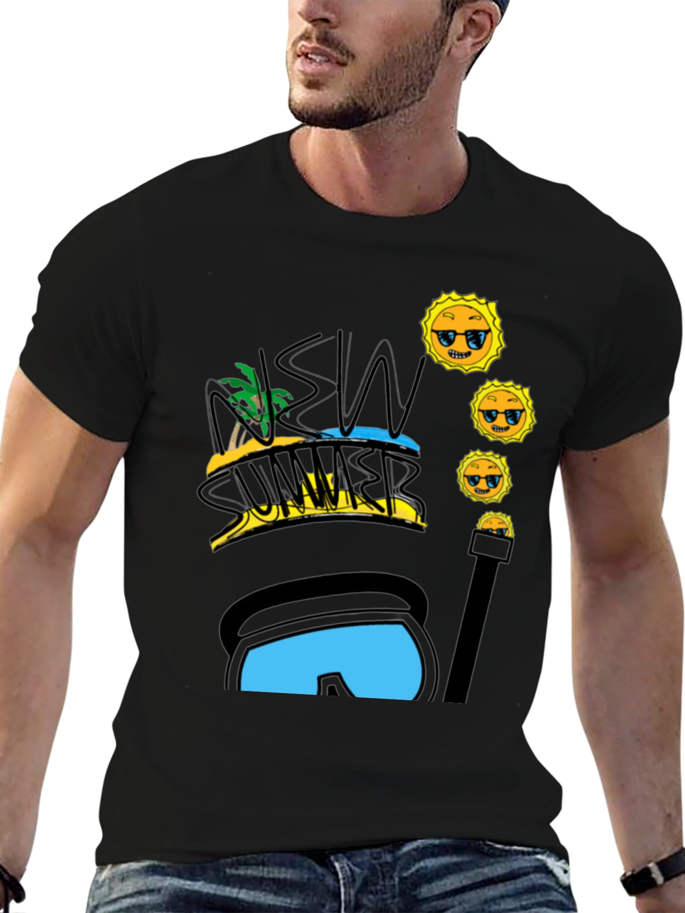 New Summer T-Shirt Cool Design