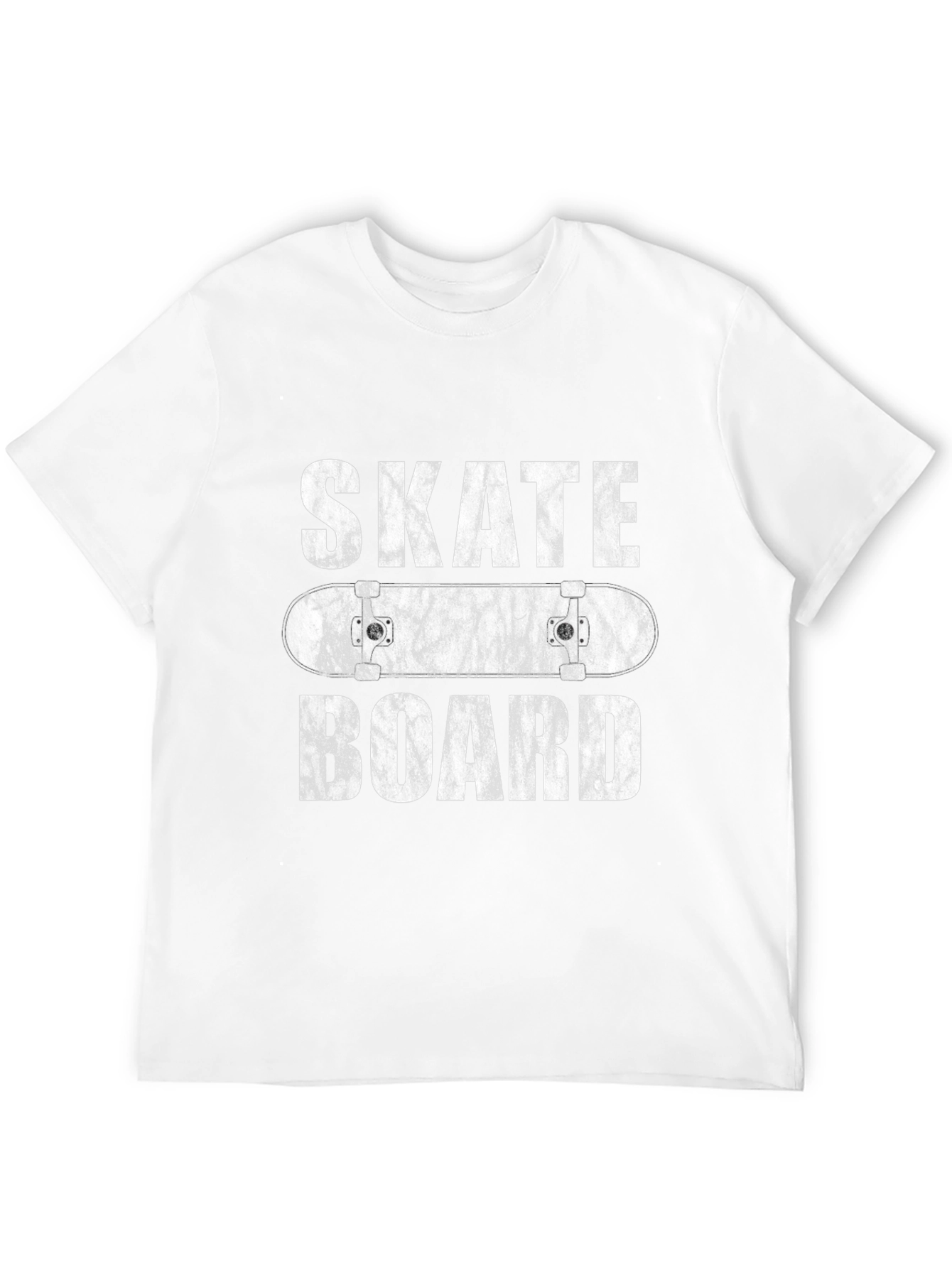 Skateboard Graphic Tee - Cool Skateboarding Design