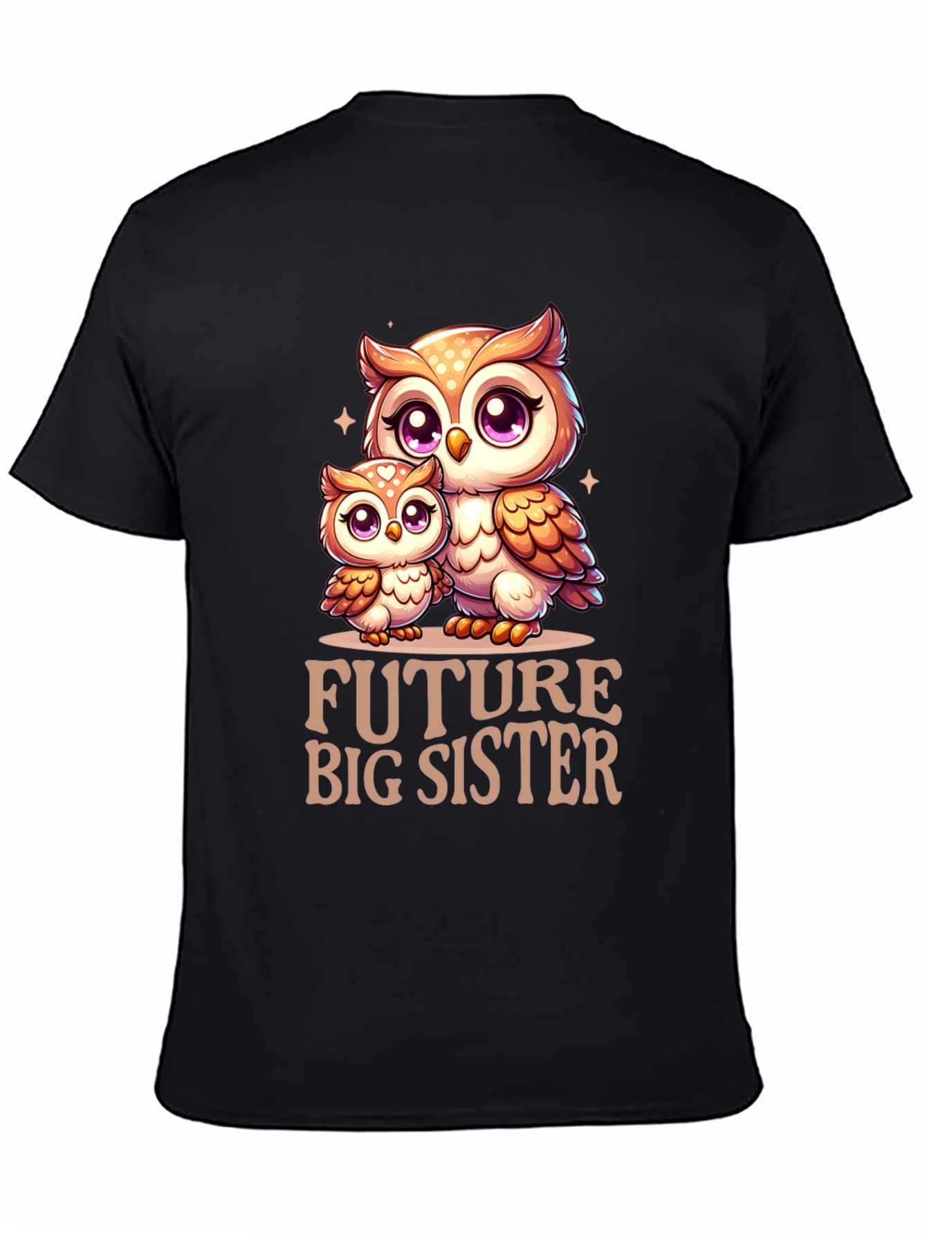 Future Big Sister Owl T-Shirt