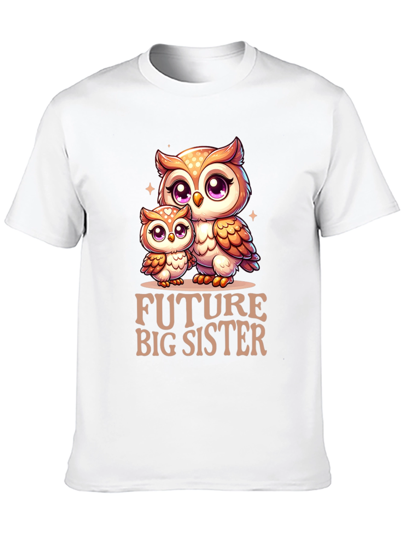 Future Big Sister Owl T-Shirt
