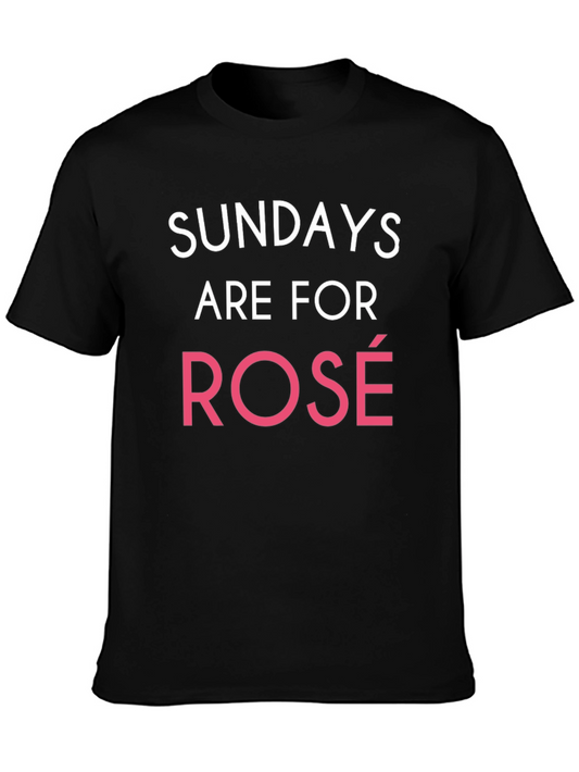 Sundays Are For Rosé Graphic Tee