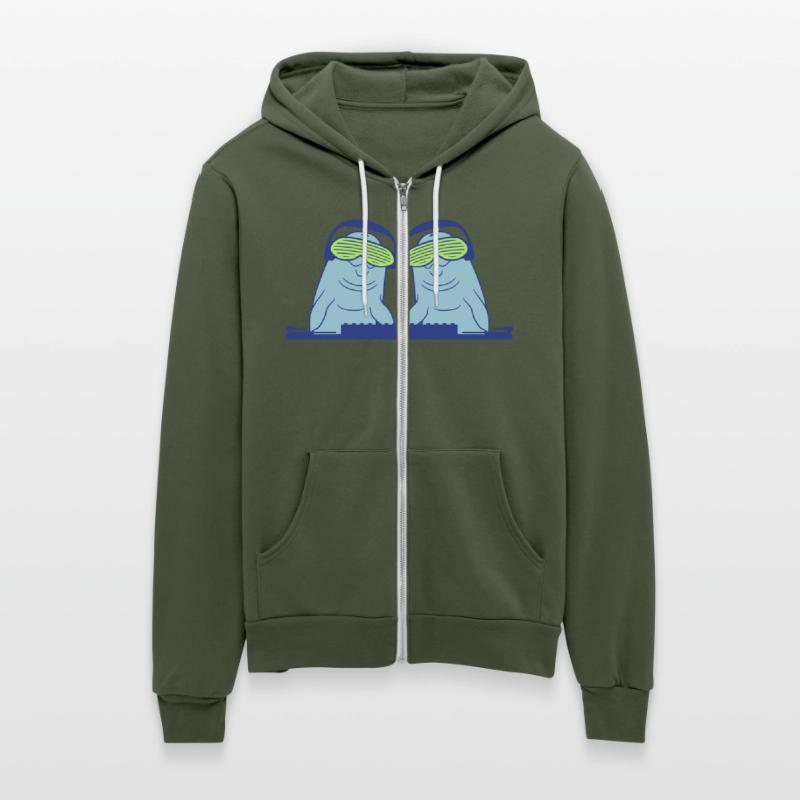 2 Dolphins Team Duo DJ Turntable Mixer Music Party