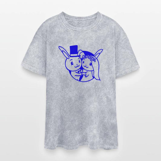 2 Rabbits Wedding Marriage Groom Bride Two Engaged