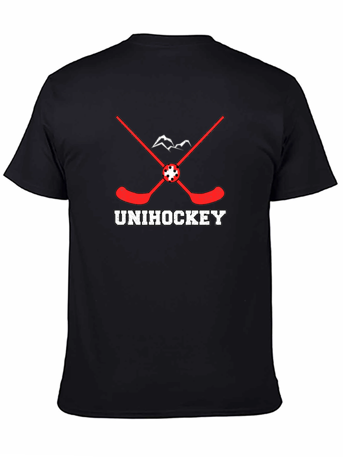 Unihockey Graphic Tee - Black
