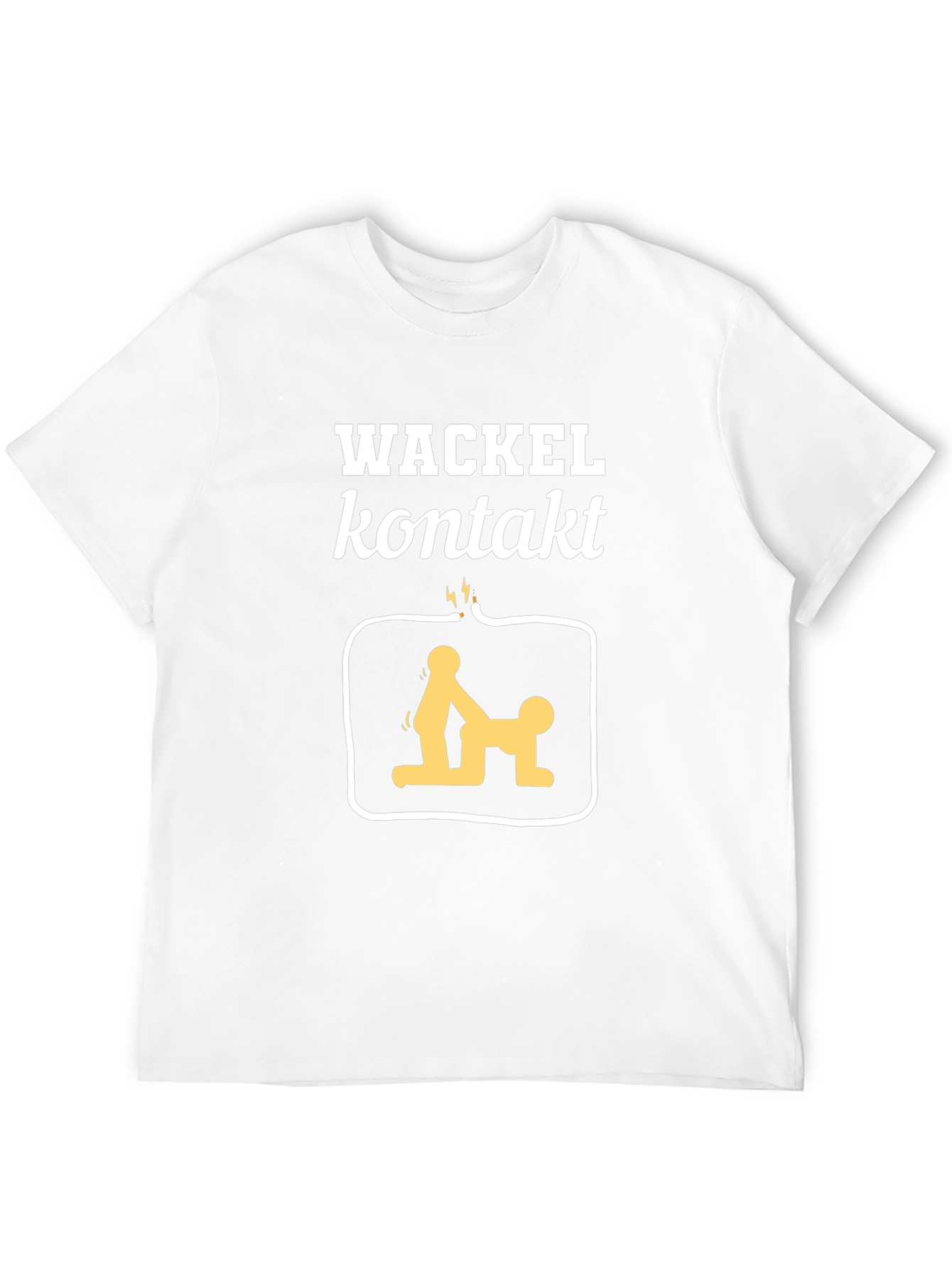 Wackel Kontakt T-Shirt - Graphic Tee Novelty