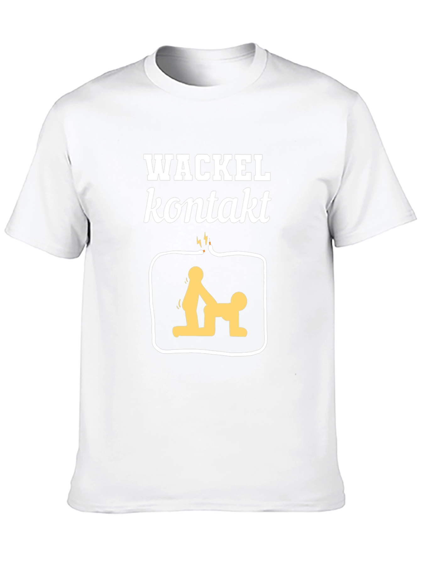 Wackel Kontakt T-Shirt - Graphic Tee Novelty