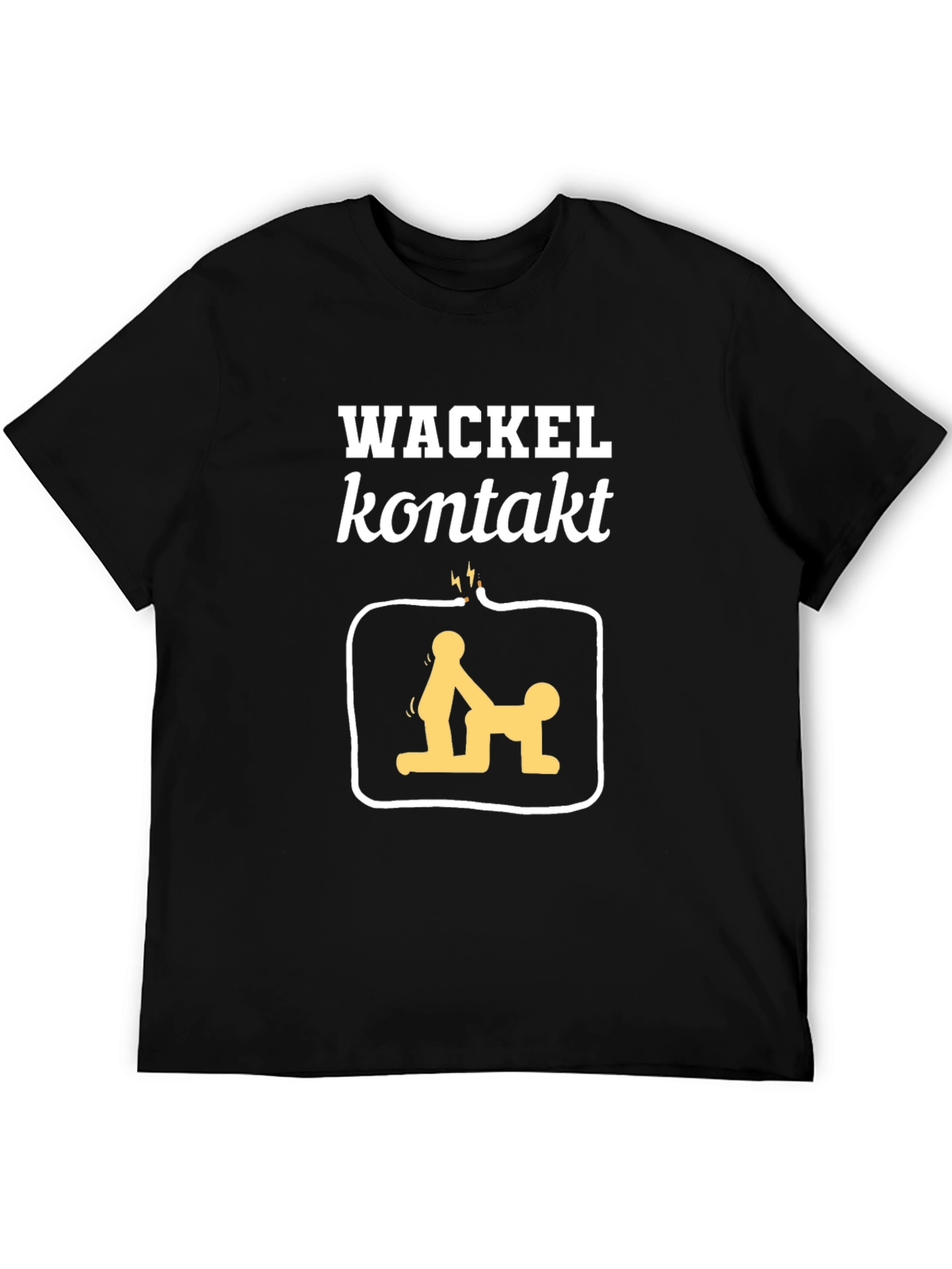 Wackel Kontakt T-Shirt - Graphic Tee Novelty