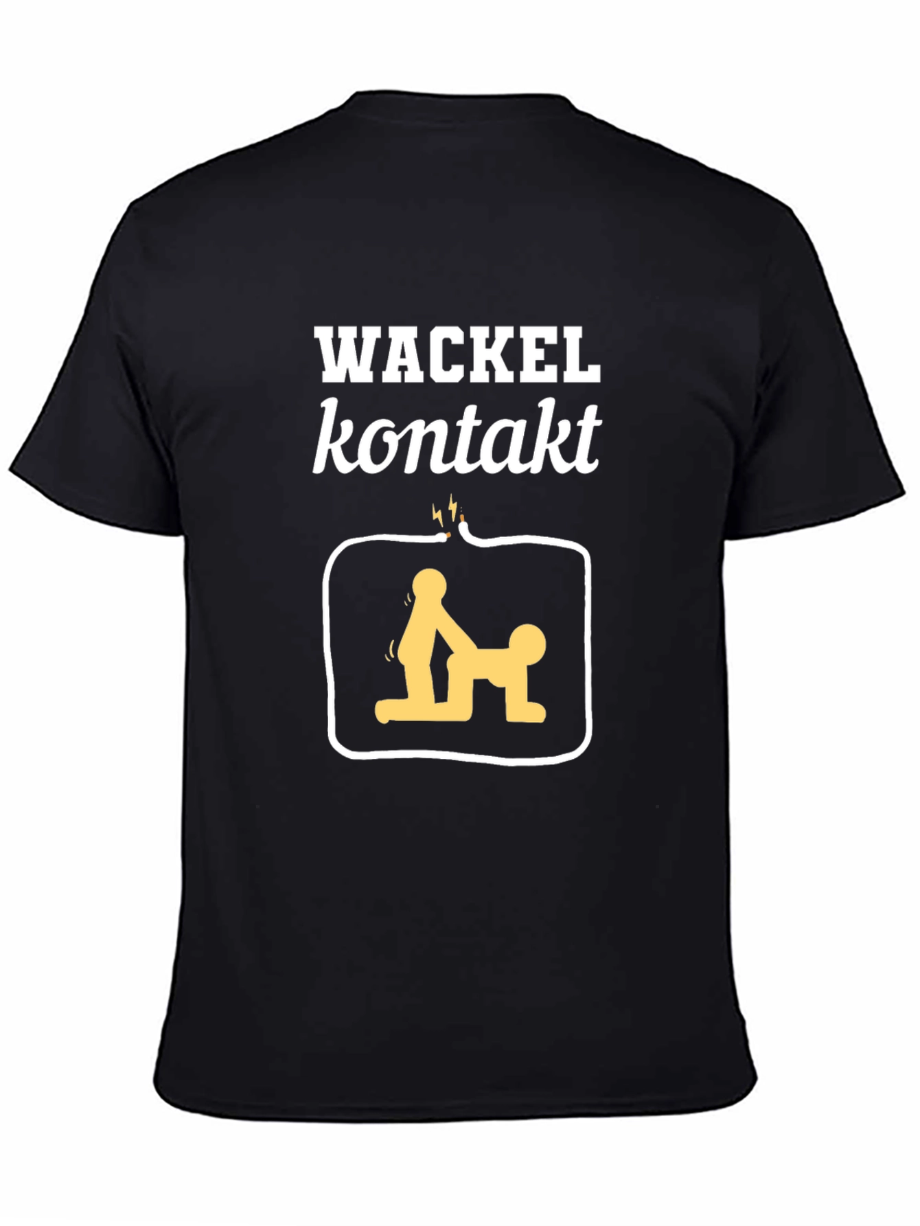 Wackel Kontakt T-Shirt - Graphic Tee Novelty