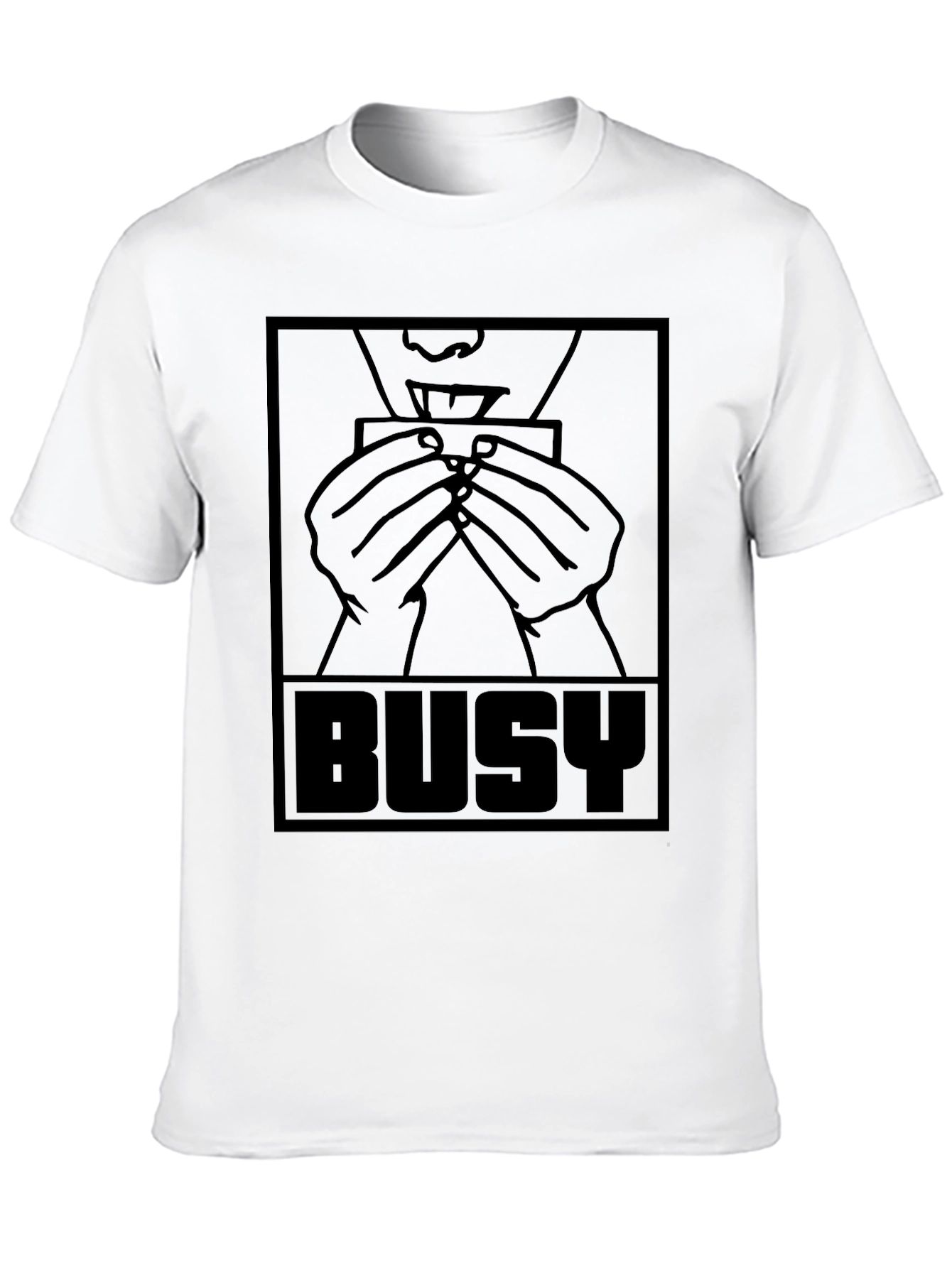Busy Rolling Graphic T-Shirt - Black