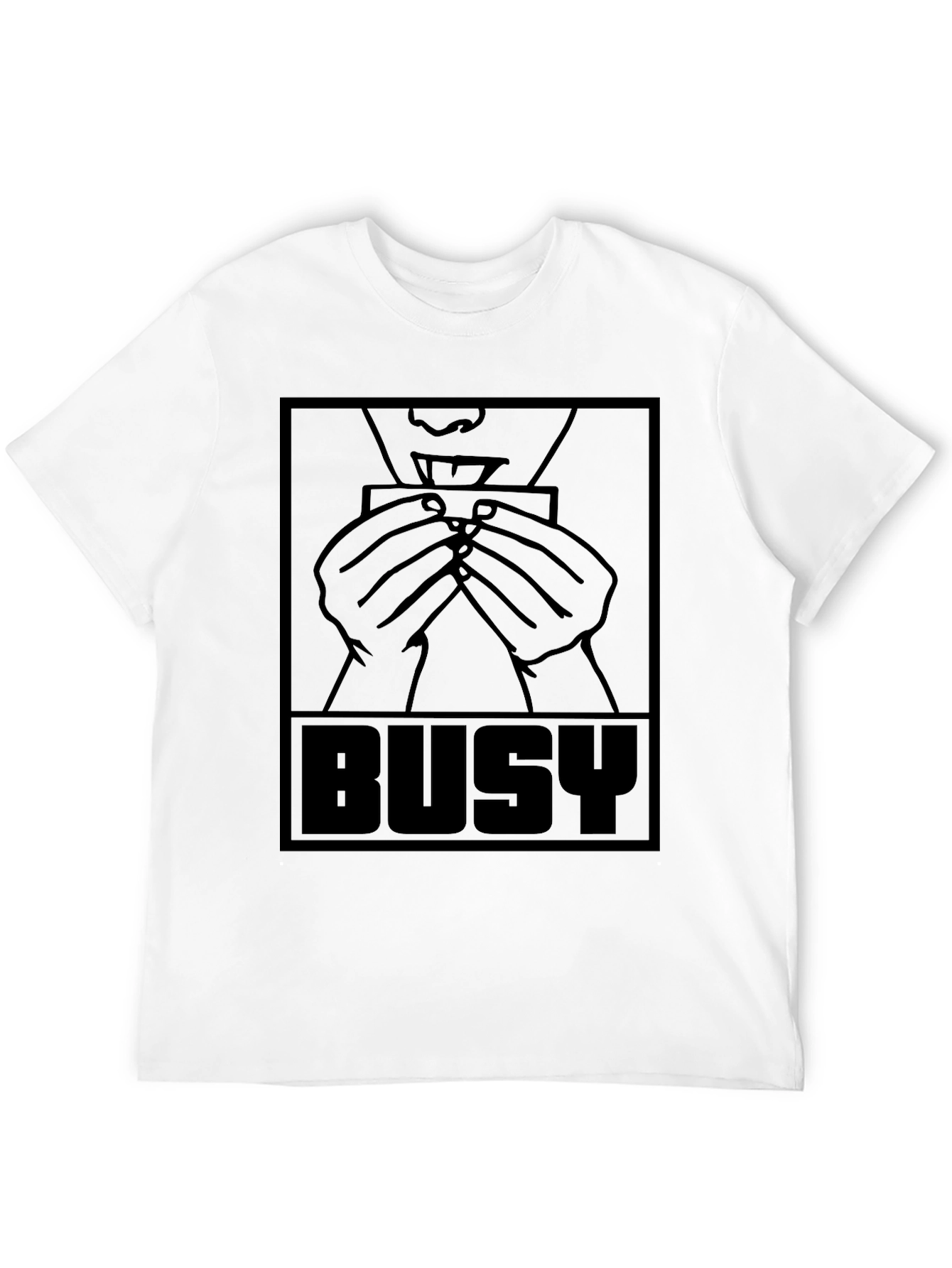 Busy Rolling Graphic T-Shirt - Black