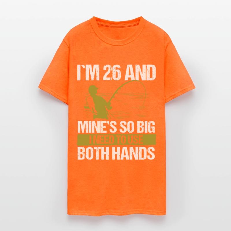 26 Year Old Fishing Lure Fisherman Rod Funny 26