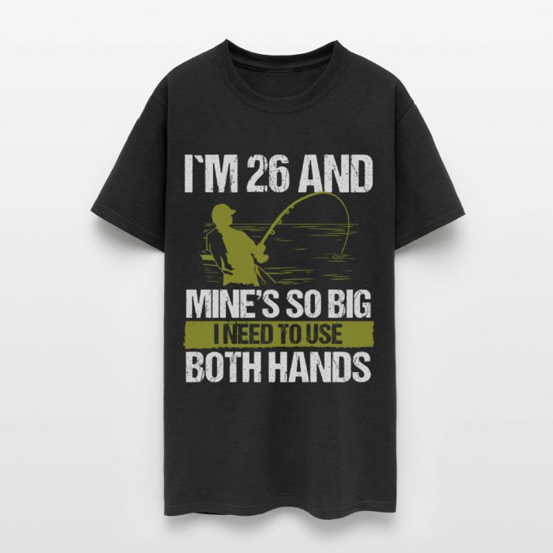 26 Year Old Fishing Lure Fisherman Rod Funny 26