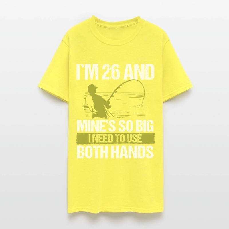 26 Year Old Fishing Lure Fisherman Rod Funny 26