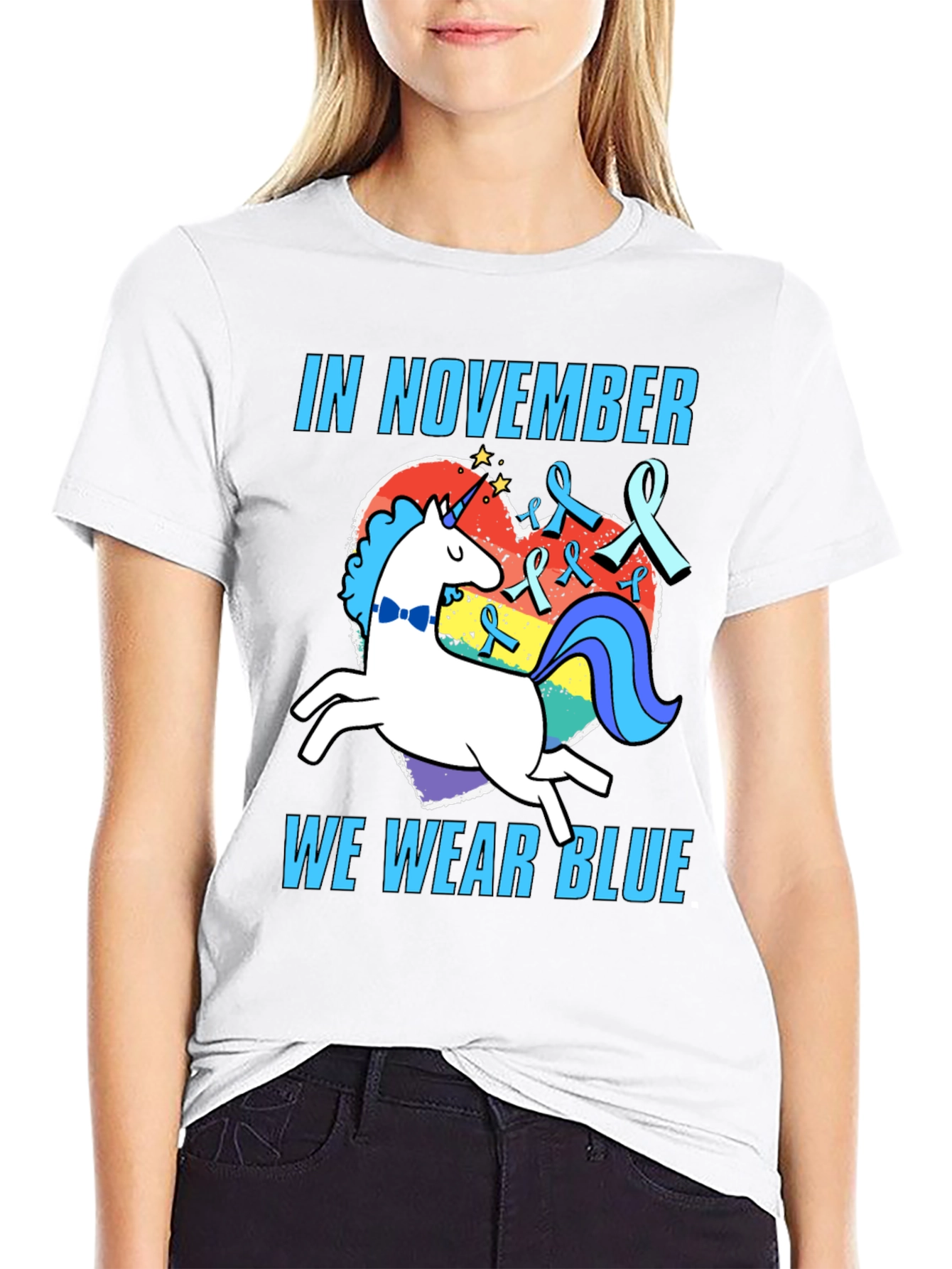 In November We Wear Blue T-Shirt