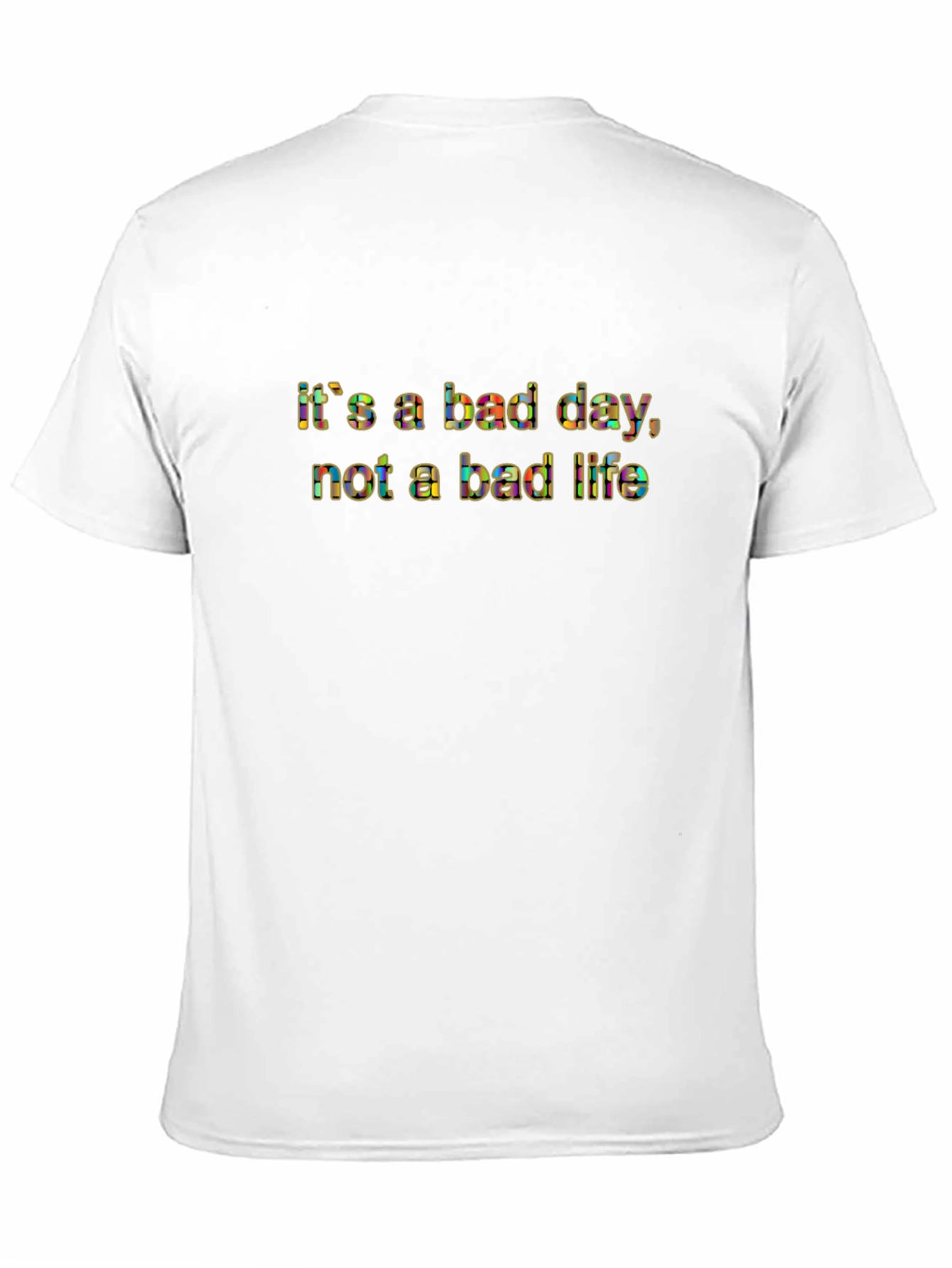 Bad Day Graphic Tee - Motivational Black T-Shirt