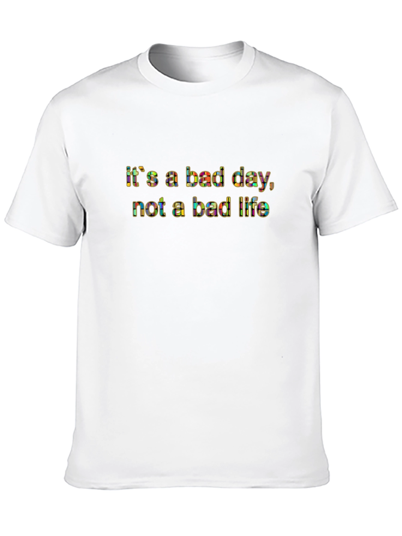 Bad Day Graphic Tee - Motivational Black T-Shirt