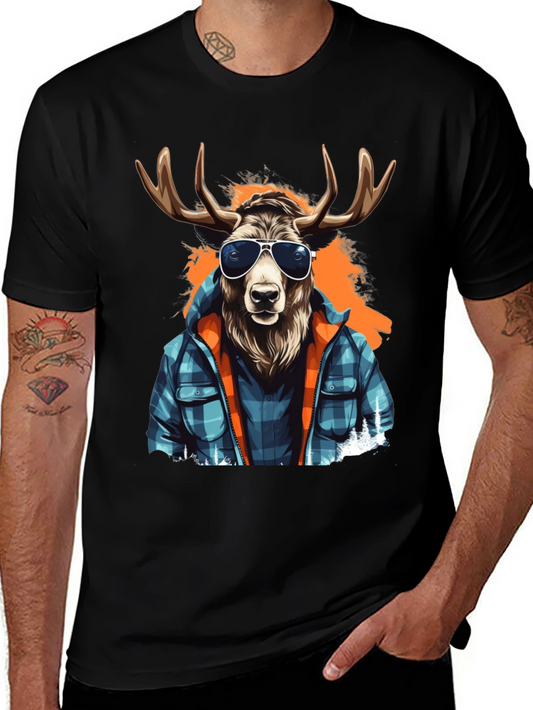 Cool Moose Graphic T-Shirt