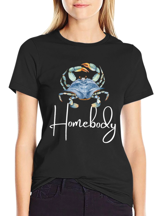 Homebody Crab T-Shirt - Black