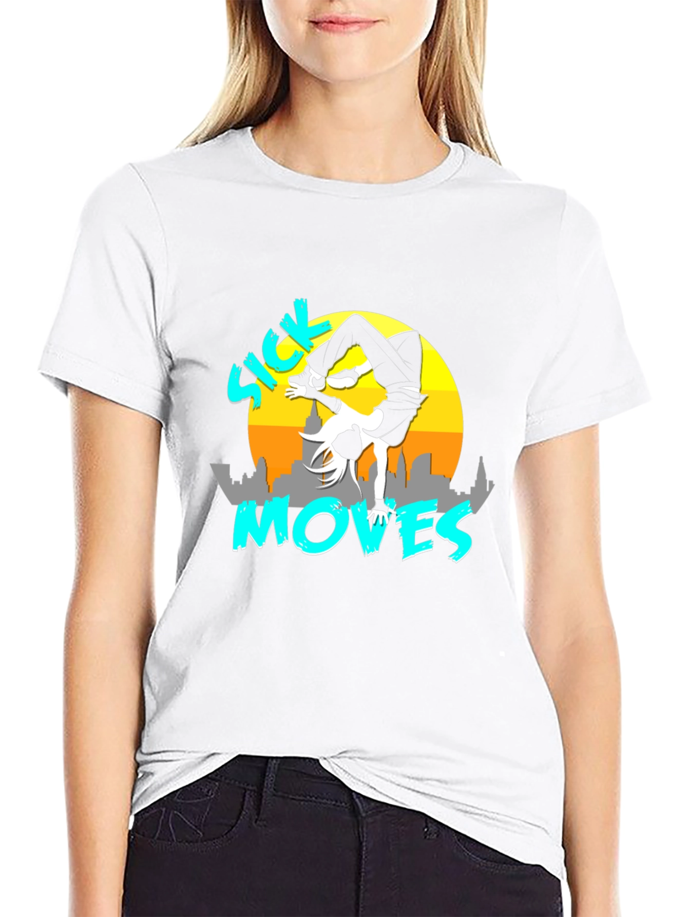 Sick Moves Graphic Tee - Black
