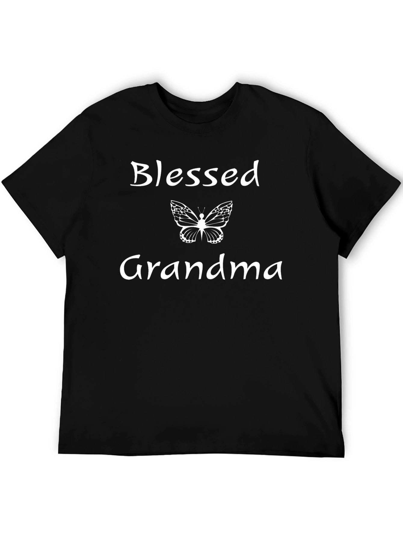 Blessed Grandma Butterfly Graphic Tee - Unisex