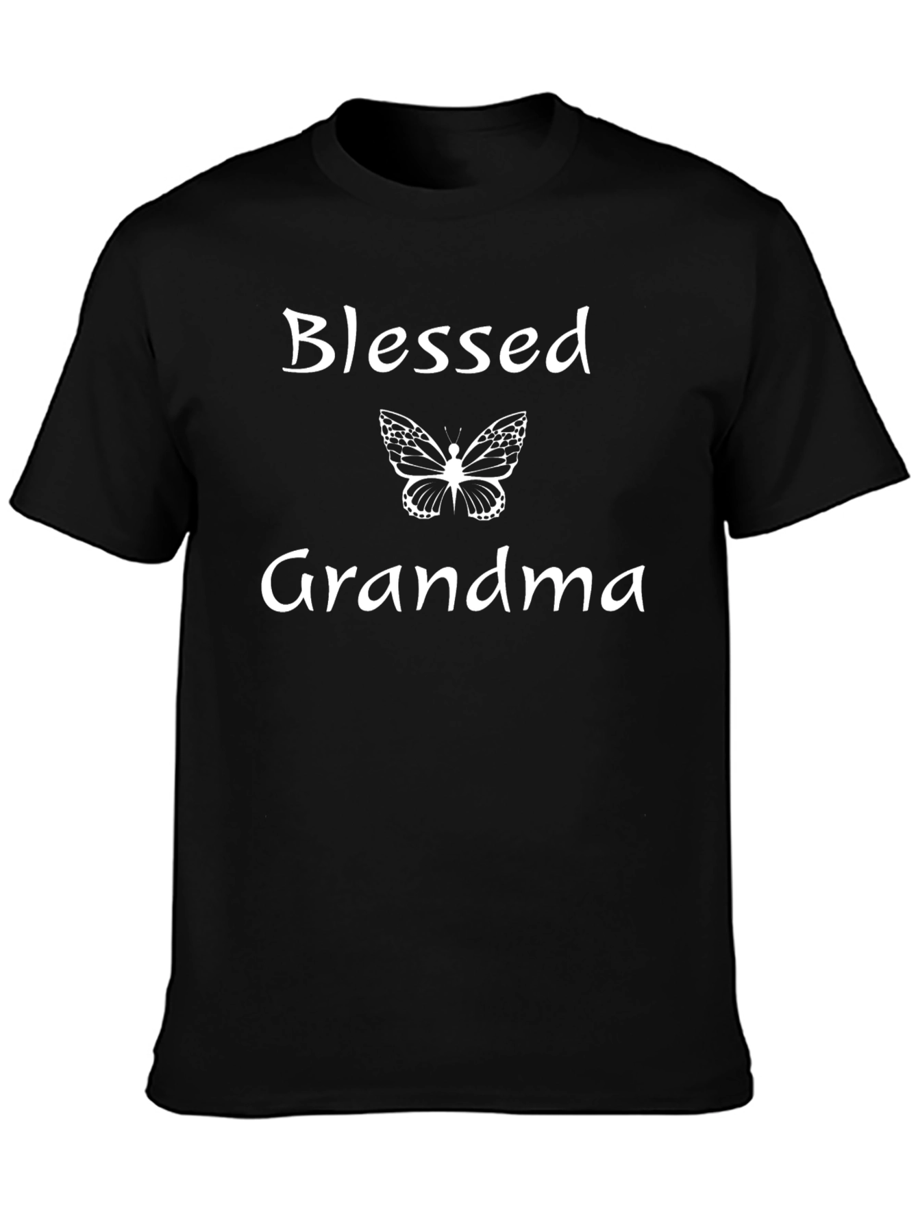 Blessed Grandma Butterfly Graphic Tee - Unisex