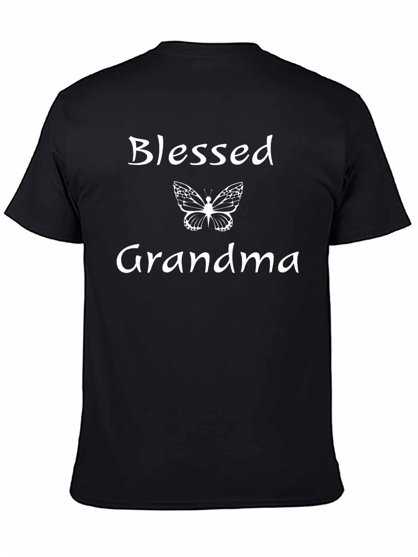 Blessed Grandma Butterfly Graphic Tee - Unisex