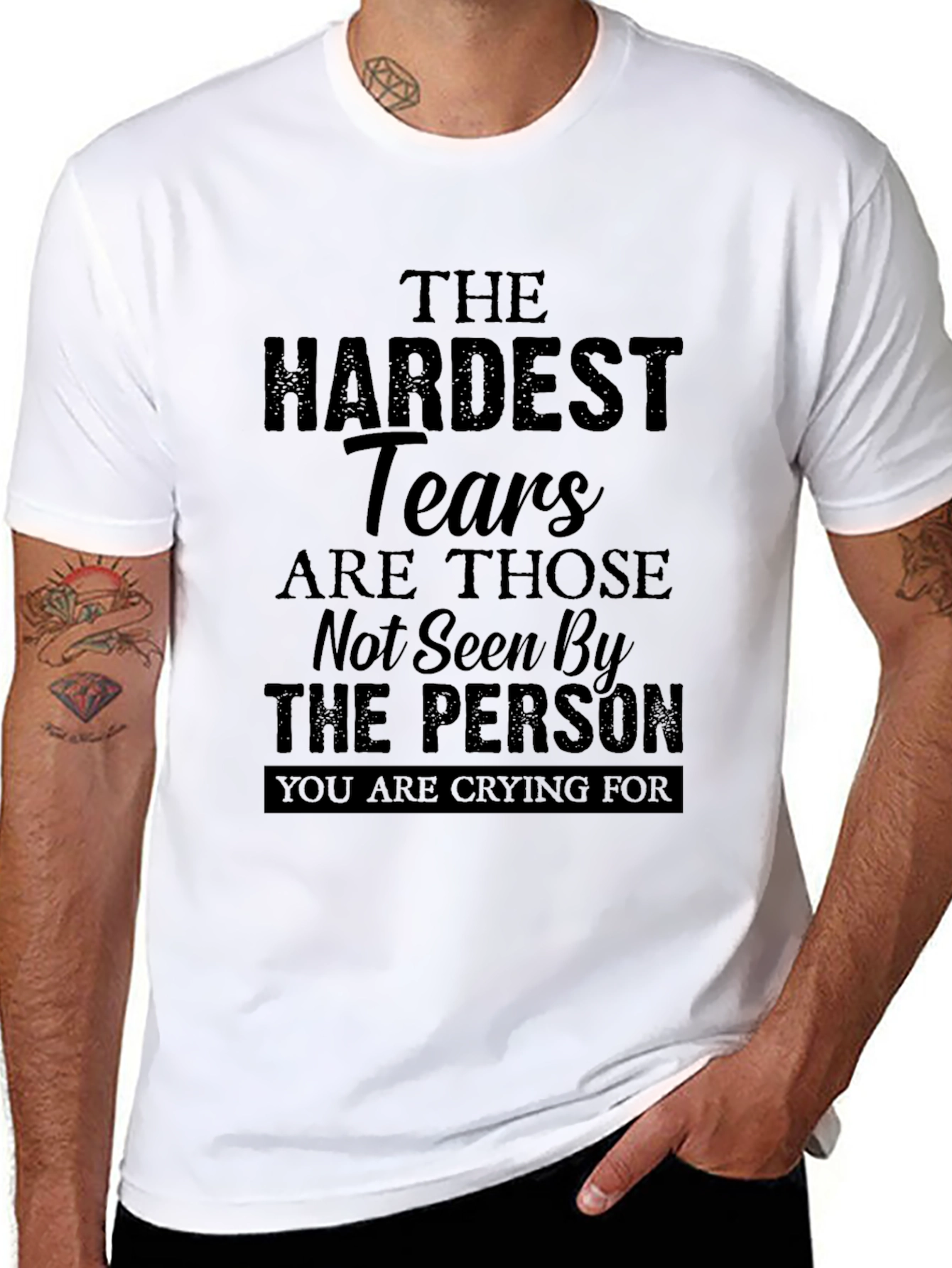 The Hardest Tears Graphic T-Shirt