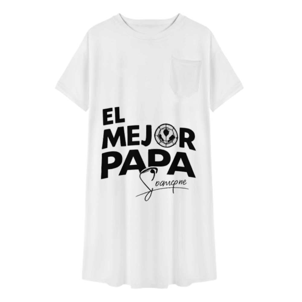 El Mejor Papá Siempre T-Shirt | Best Dad Ever Spanish Father's Day Graphic Tee(z1167)