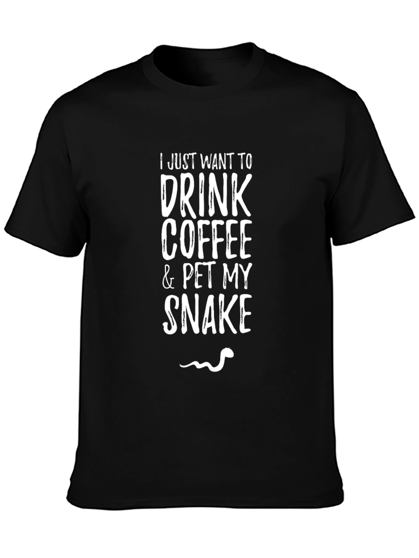 Coffee & Snake Lover T-Shirt - Pet Reptile Tee