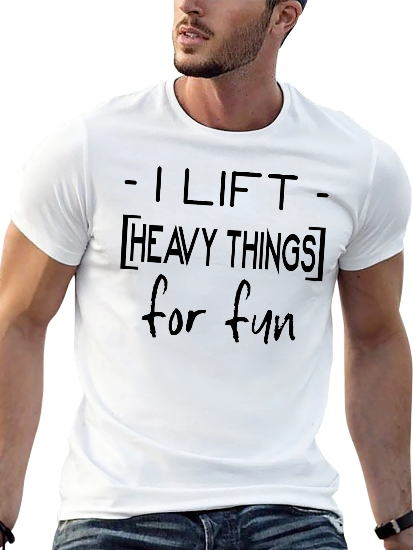 I Lift Heavy Things T-Shirt - Fitness Apparel