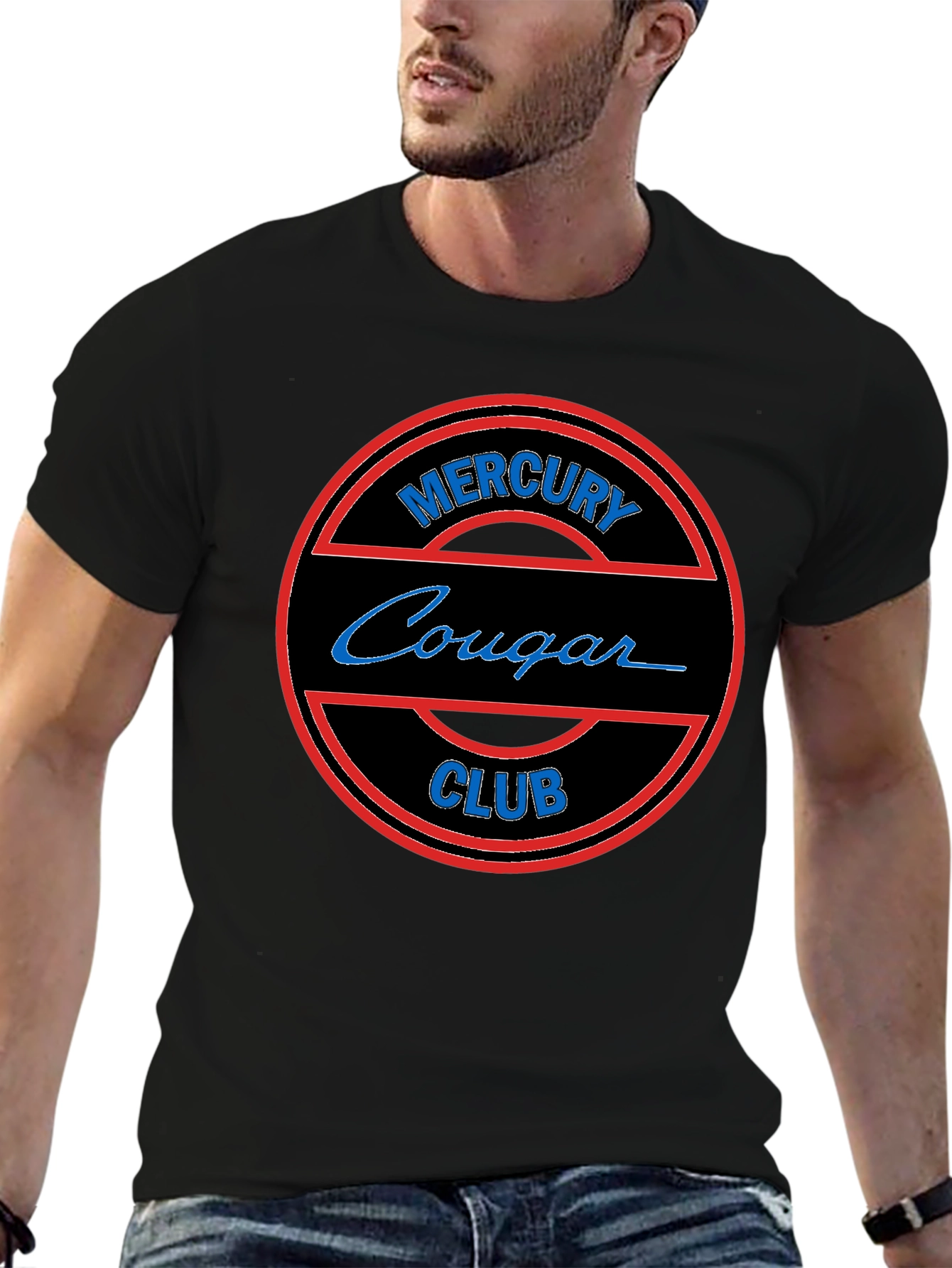 Mercury Cougar Club Tee - Retro Car Enthusiast T-Shirt