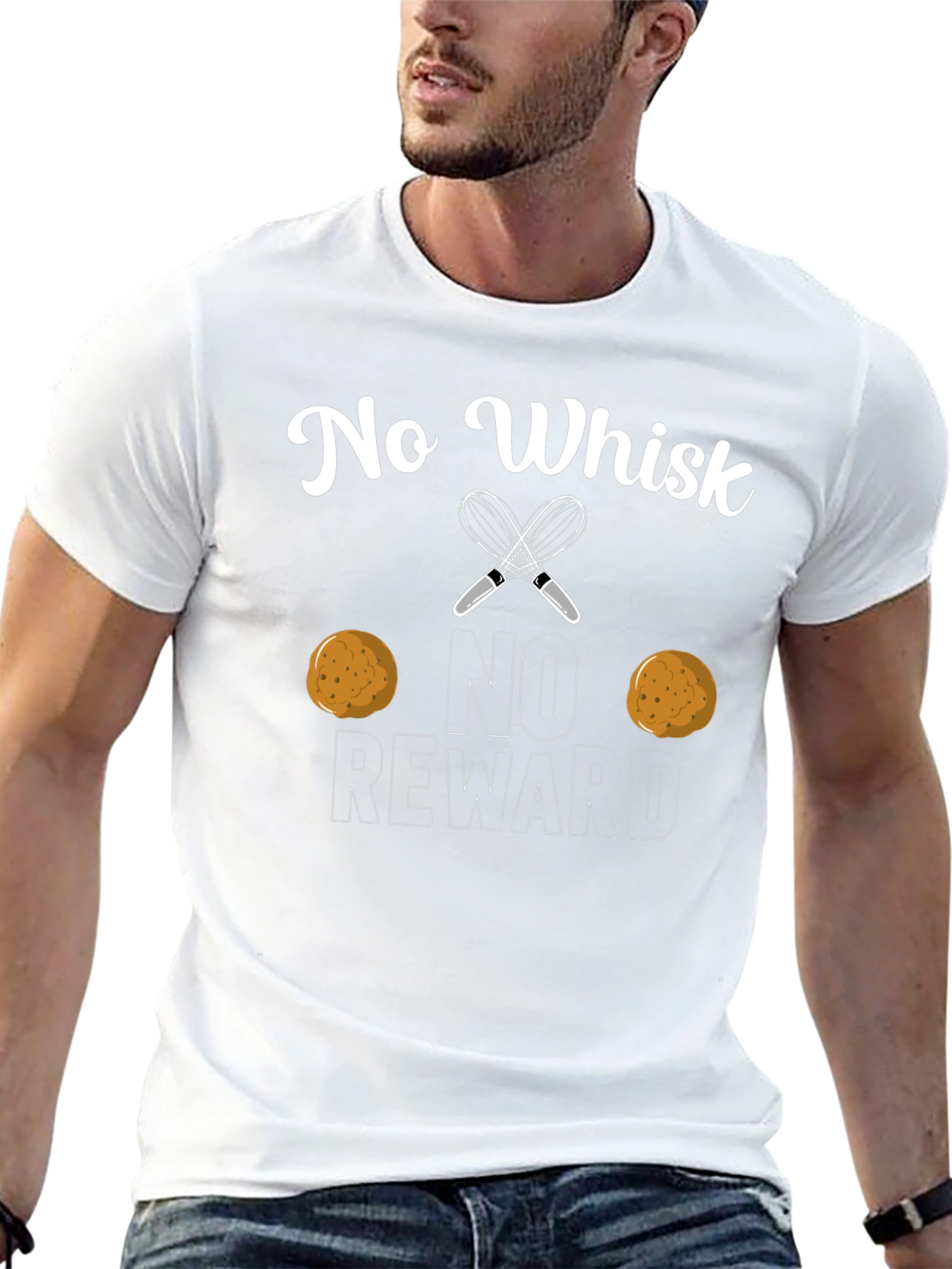 No Whisk No Reward T-Shirt - Funny Baking Tee