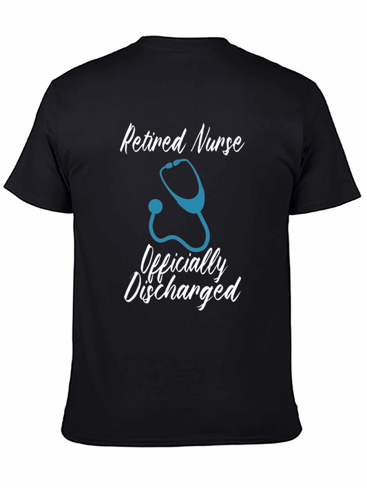 Retired Nurse Officially Discharged T-Shirt