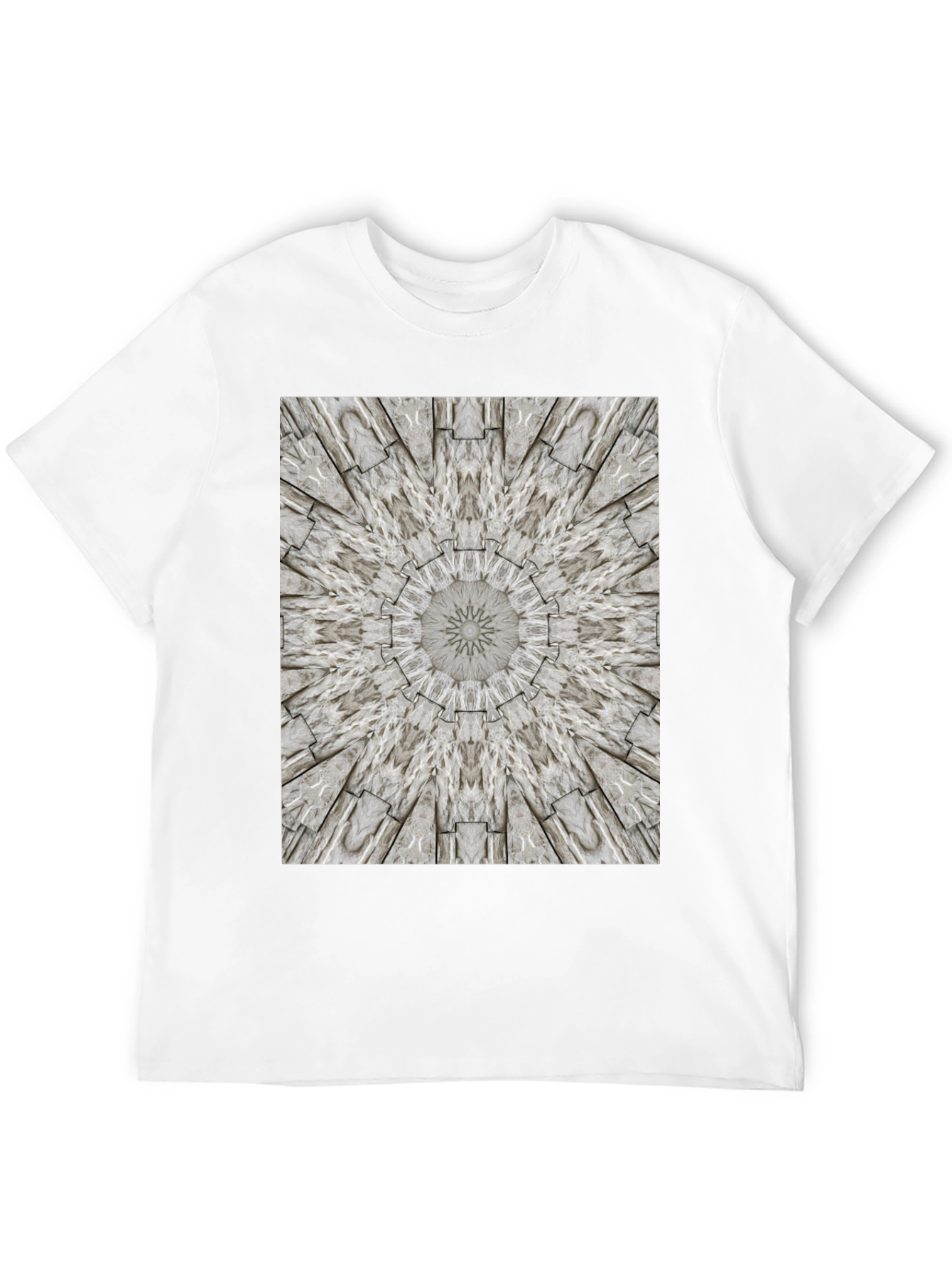 Kaleidoscope Stone Pattern Graphic Tee