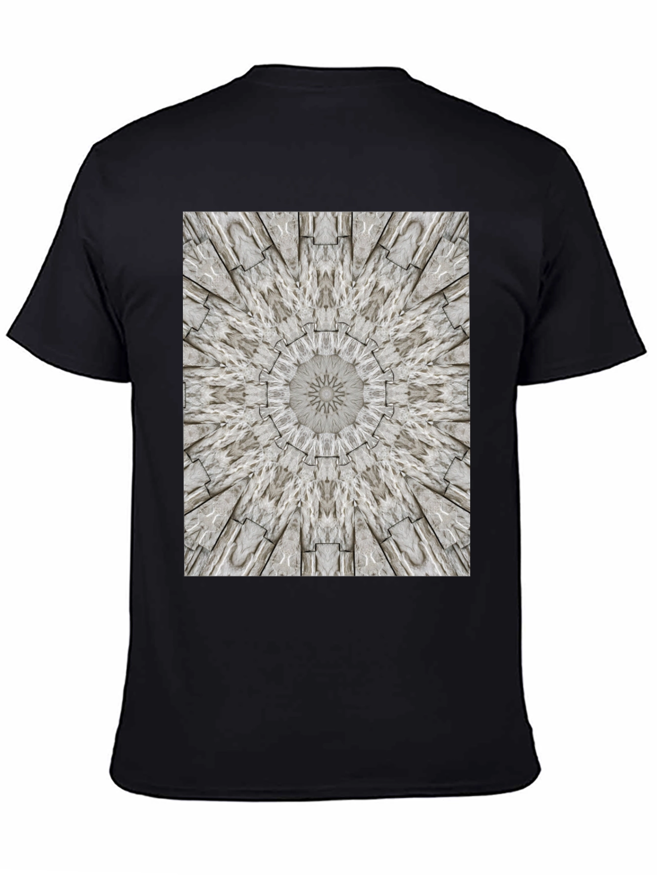 Kaleidoscope Stone Pattern Graphic Tee