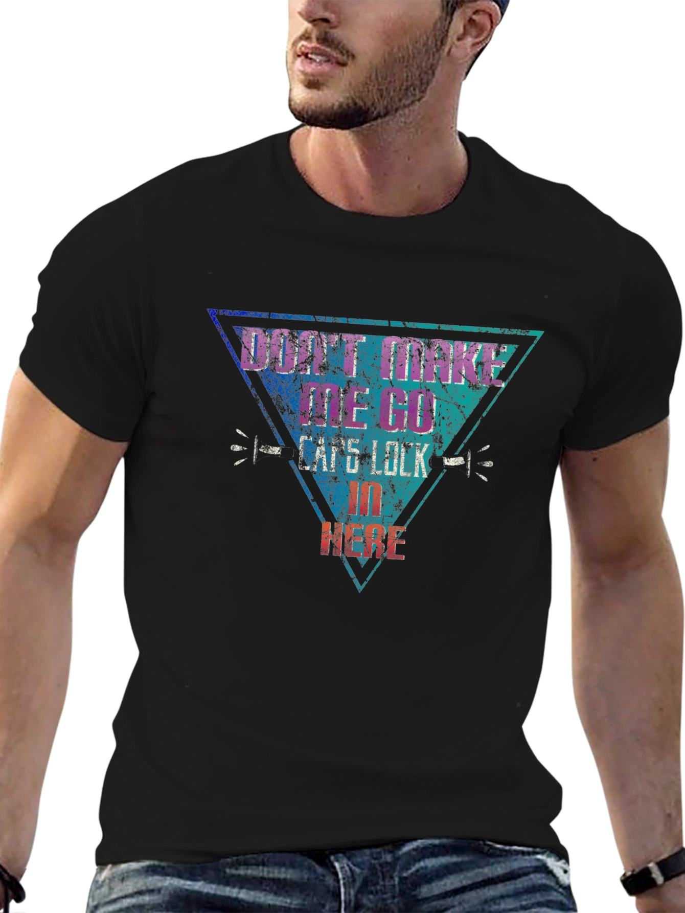 Dont Make Me Go Cafe Lock In Here T-Shirt