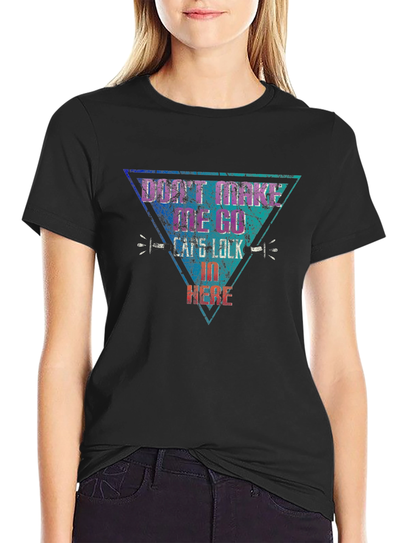 Dont Make Me Go Cafe Lock In Here T-Shirt