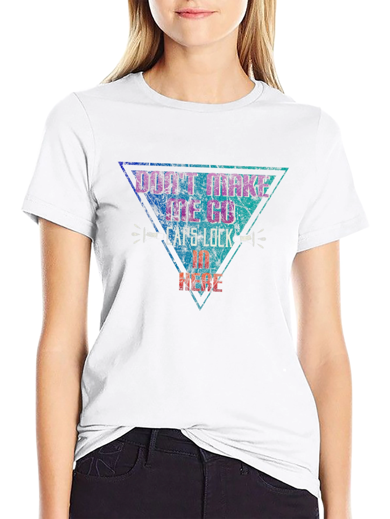 Dont Make Me Go Cafe Lock In Here T-Shirt