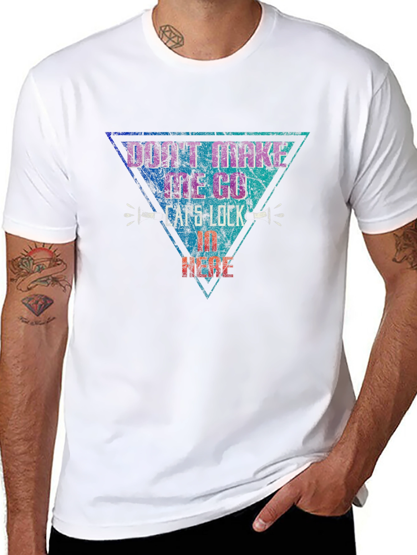 Dont Make Me Go Cafe Lock In Here T-Shirt