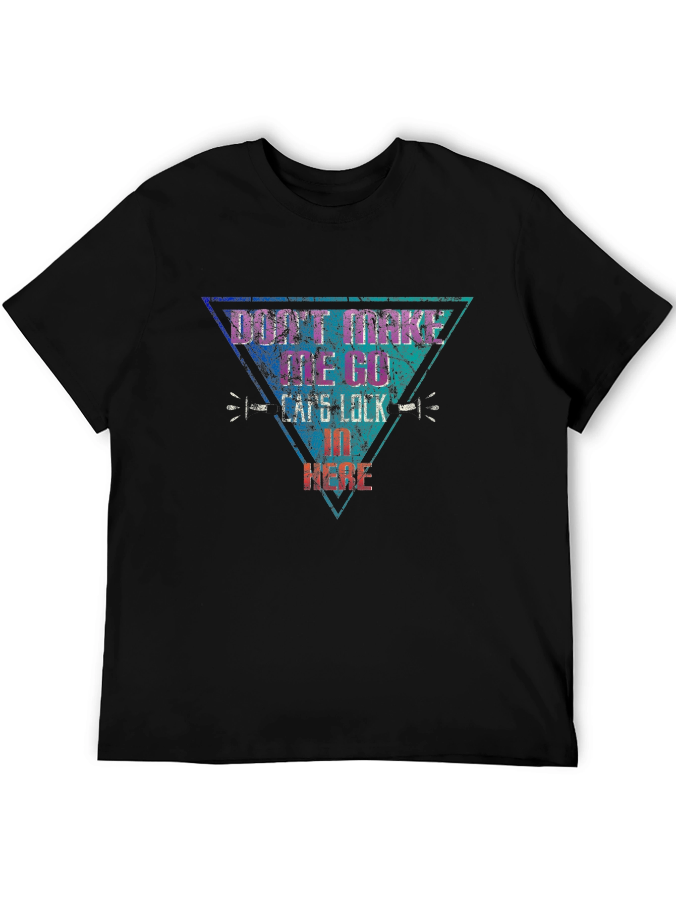 Dont Make Me Go Cafe Lock In Here T-Shirt