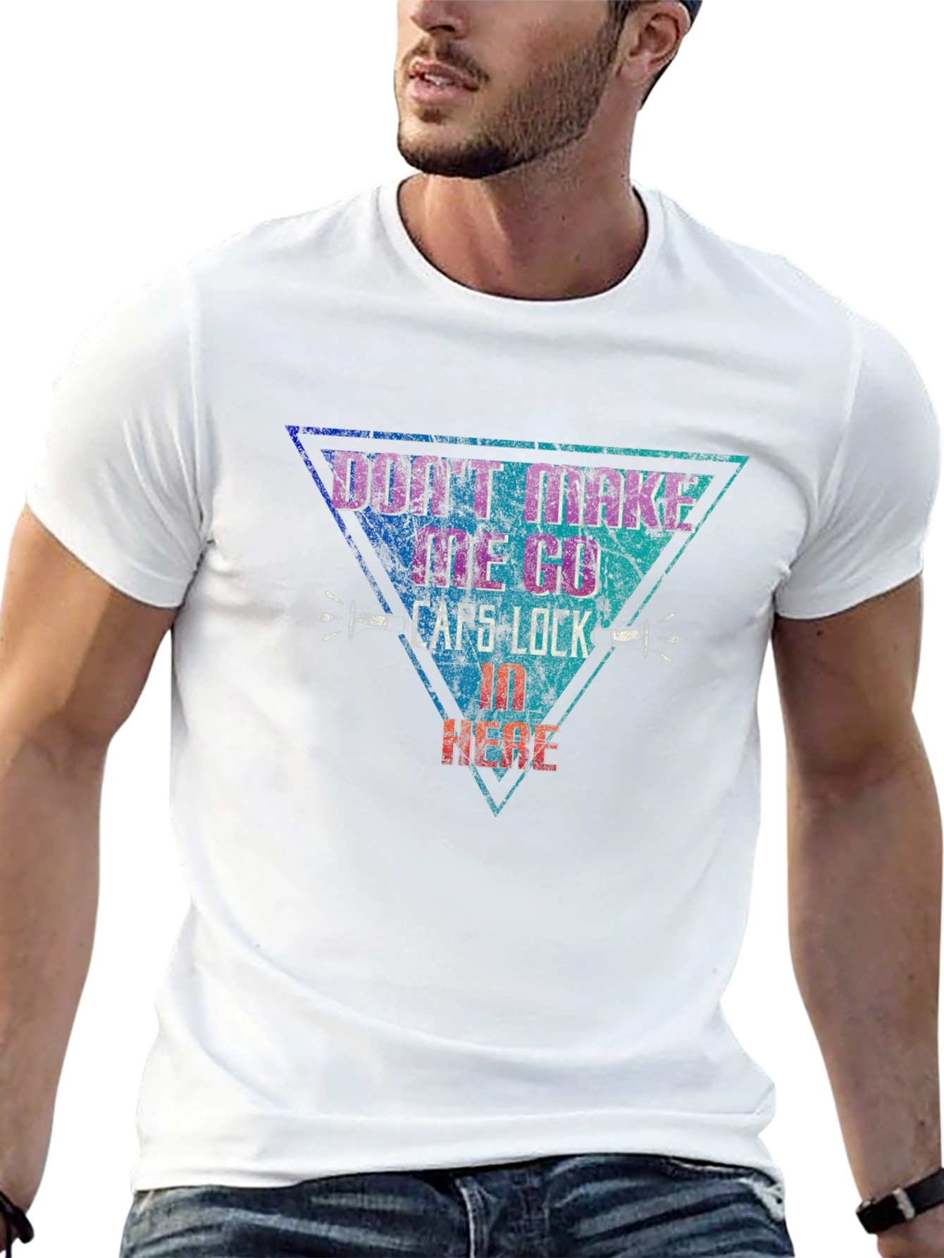 Dont Make Me Go Cafe Lock In Here T-Shirt