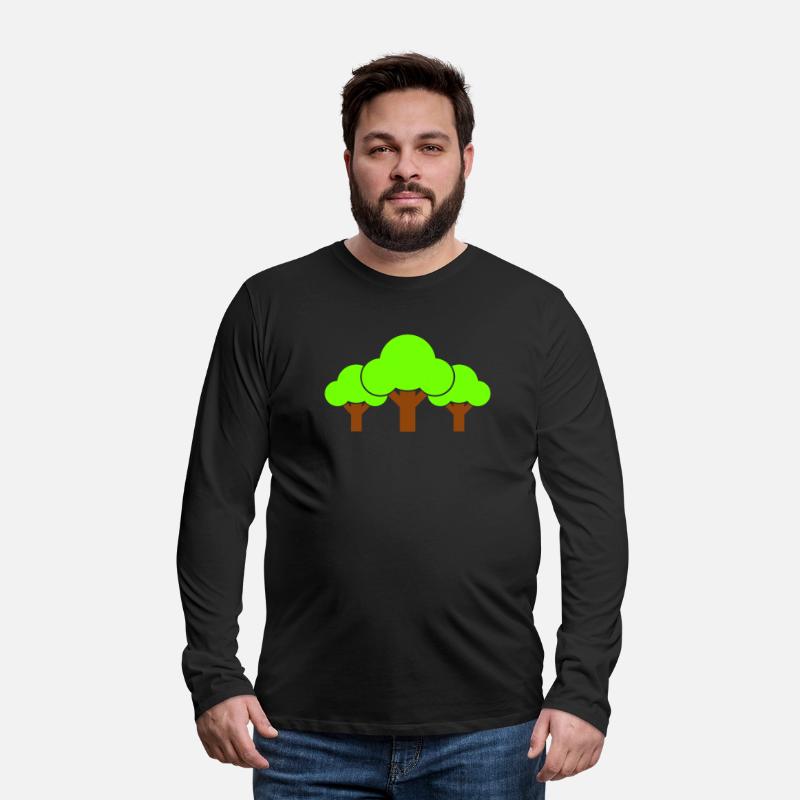 3 Trees Forest Grove Three Tree Wood Plants Symbol