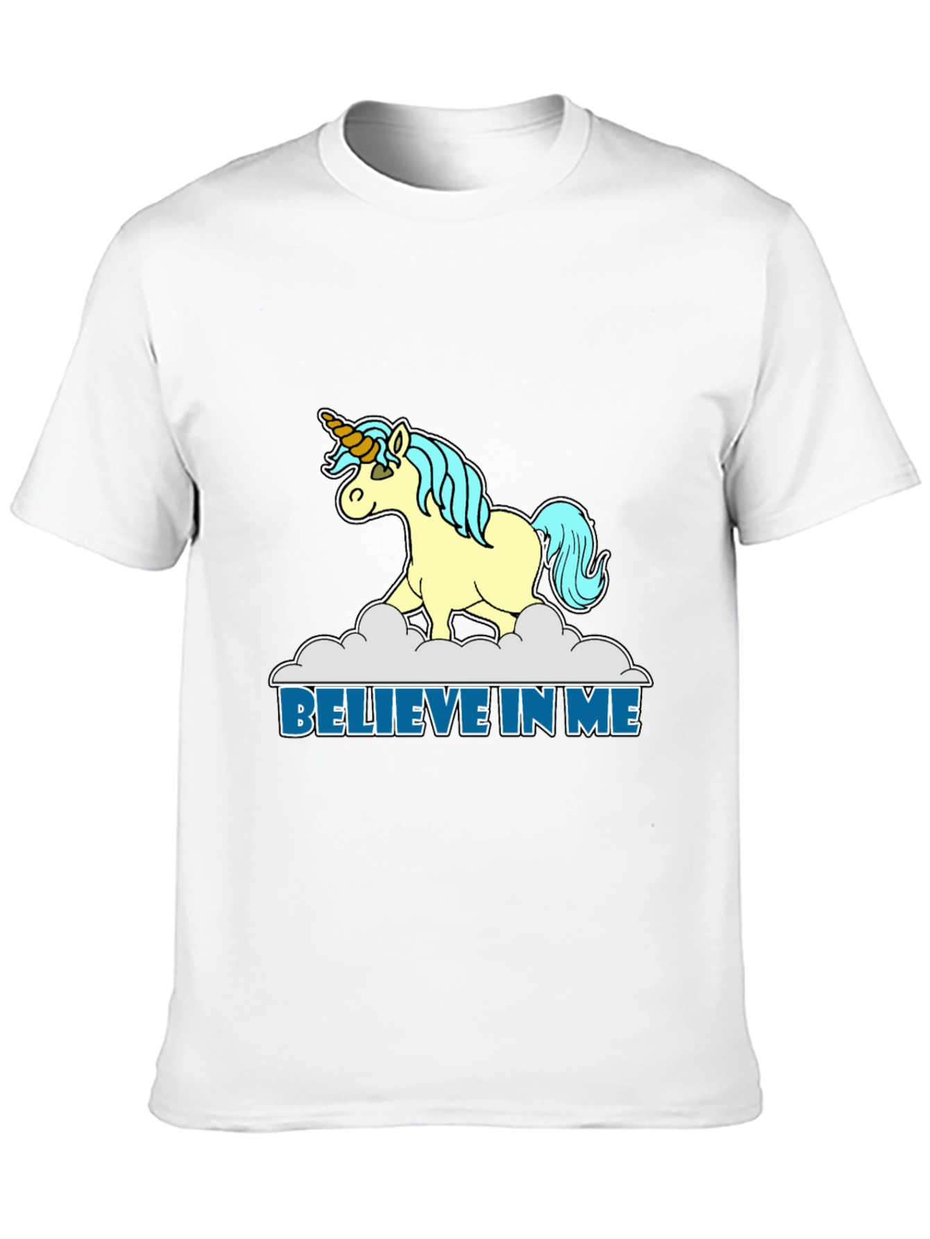 Believe in Me Unicorn Graphic T-Shirt