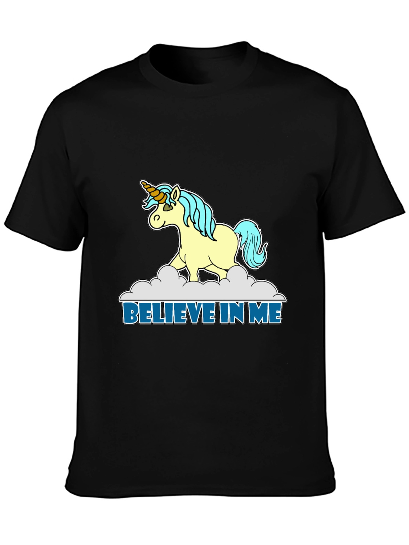 Believe in Me Unicorn Graphic T-Shirt
