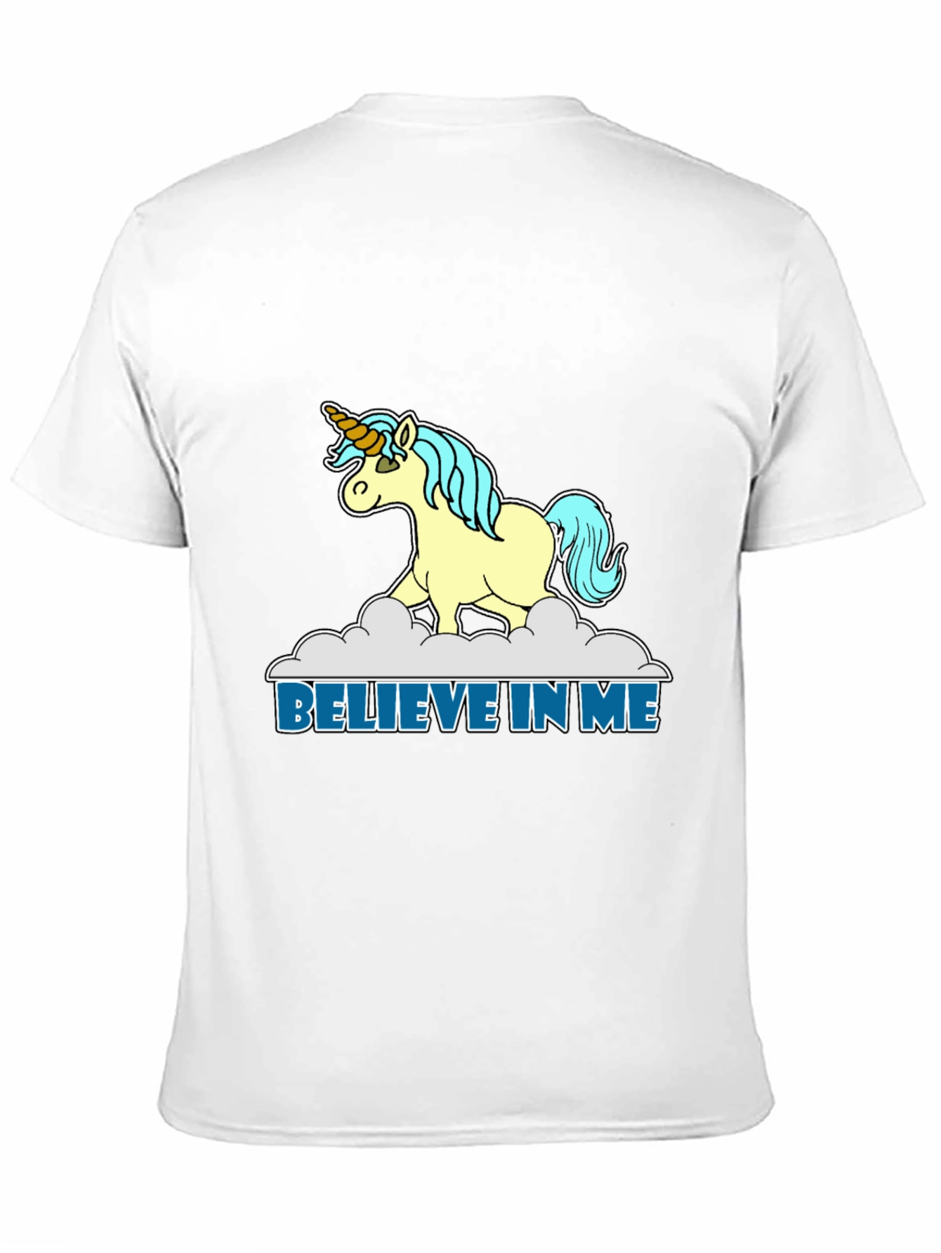 Believe in Me Unicorn Graphic T-Shirt