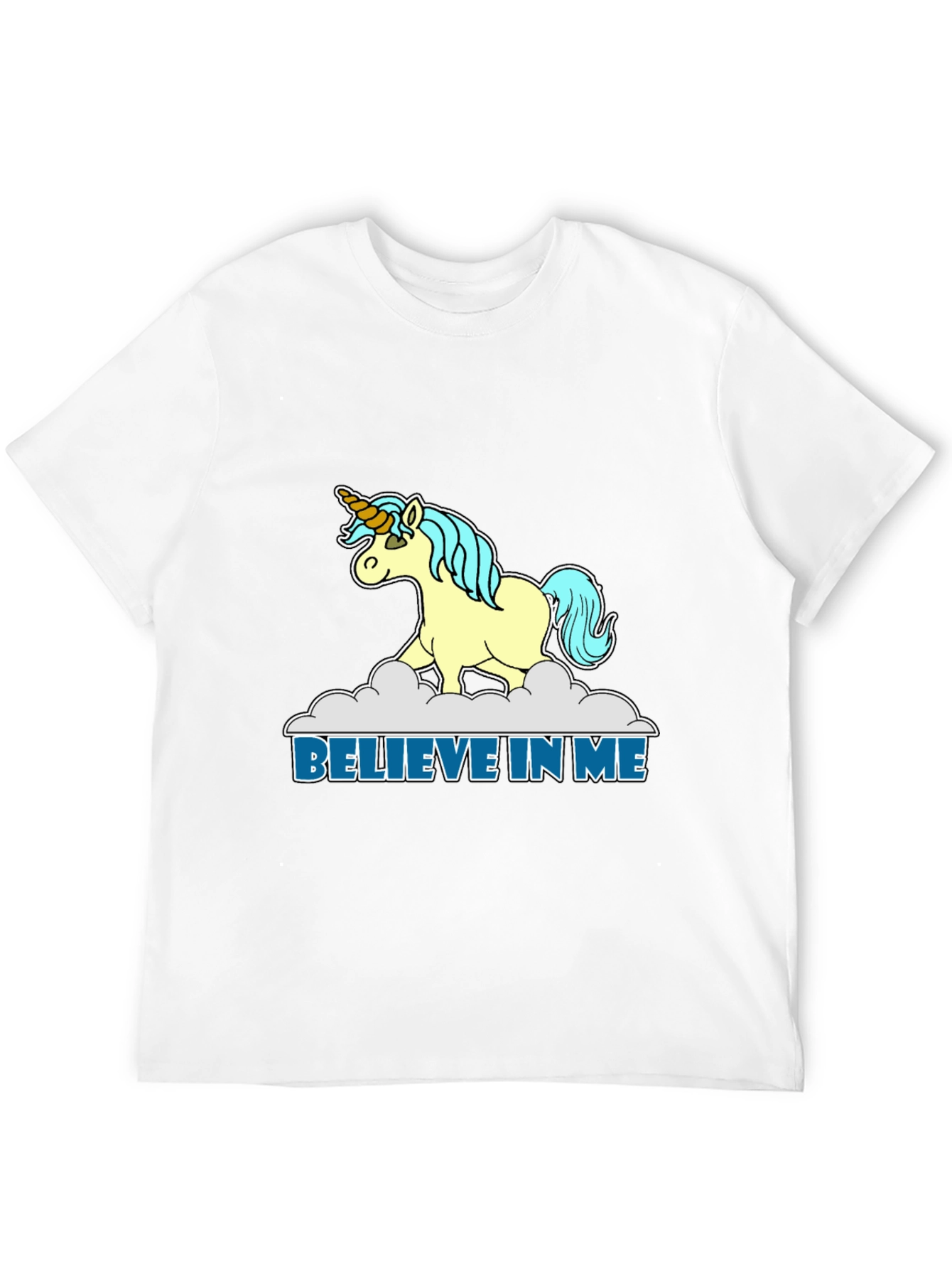Believe in Me Unicorn Graphic T-Shirt